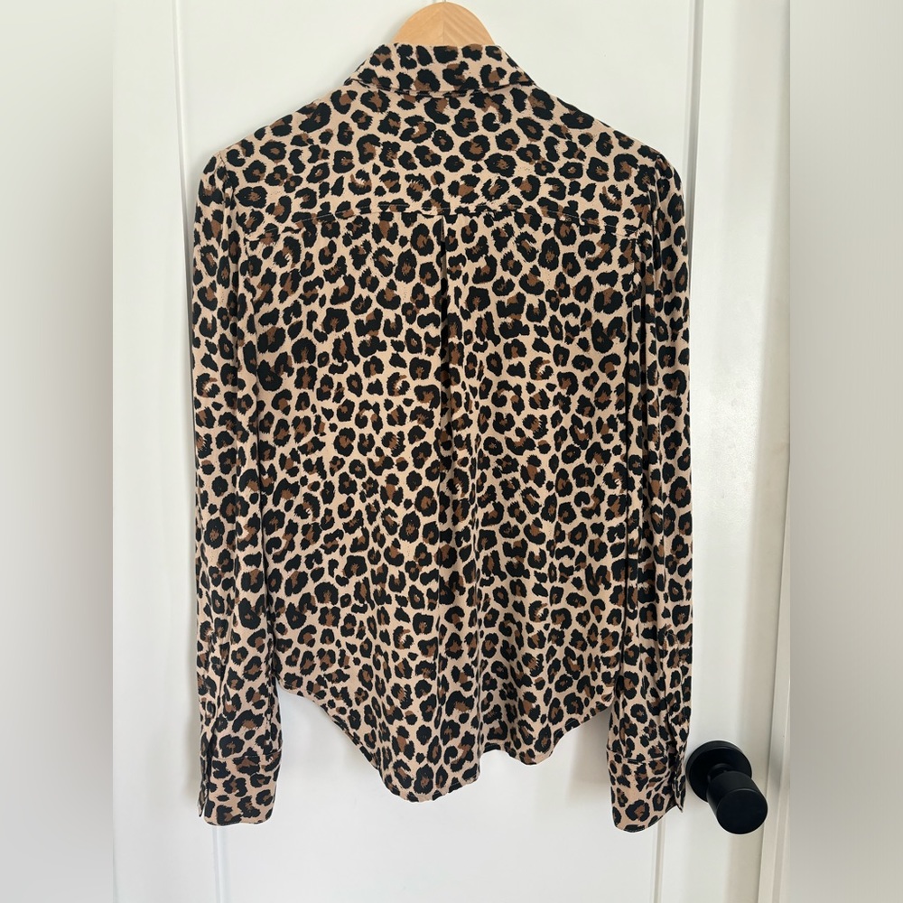 Brixton Leopard Print Button Down - image 3
